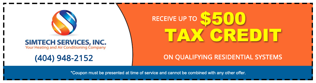 Specials | $500 Tax Credit  | Simtech Services, Inc