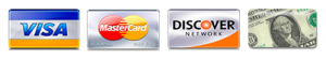 We Accept Credit Card & Cash Payments | Simtech Services, Inc
